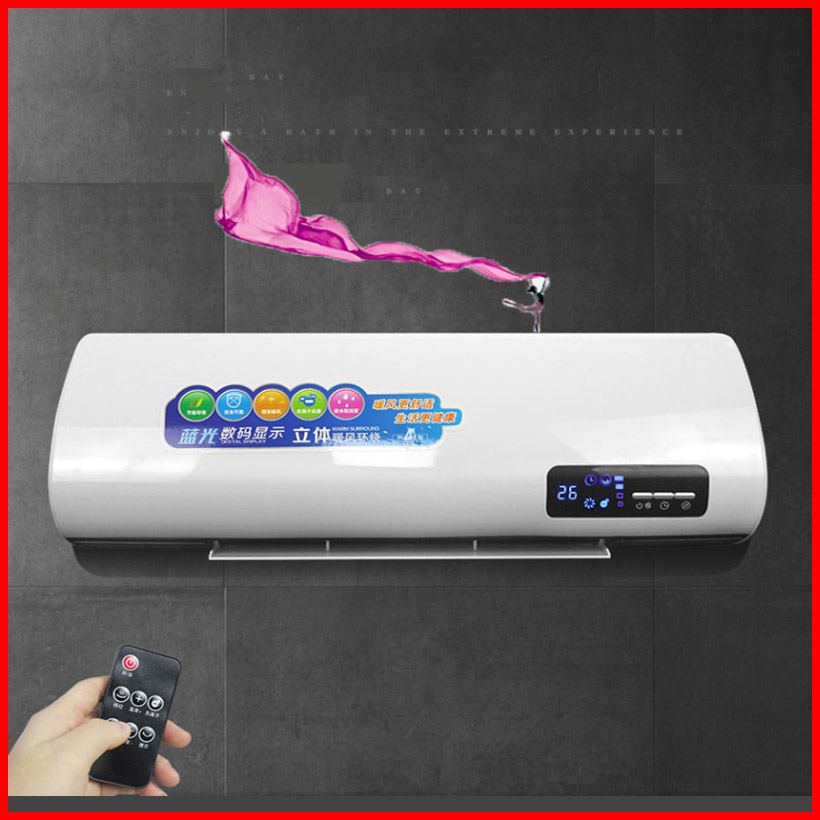 Máy sưởi Camel, công suất 2000W, công nghệ sưởi gốm Ceramic, màn hình Led hiển thị cao cấp, Quạt sưởi ấm treo tường Camel, sưởi phòng tắm, phòng ngủ, điều khiển từ xa hiện đại, kèm giá treo đồ tiện lợi