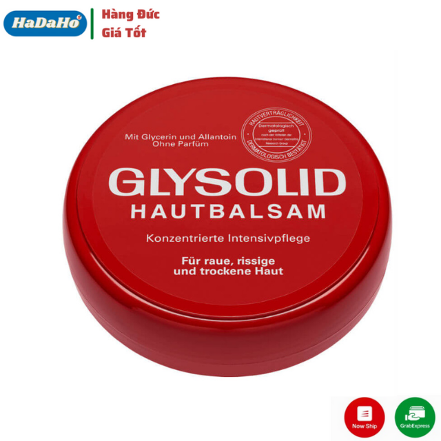 Kem chăm sóc cho da á sừng, vẩy nến, nứt nẻ chân tay Glysolid Hautbalsam 150m