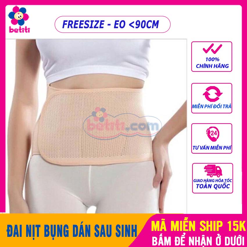 Đai Nịch Bụng Sau Sinh LOẠI DÁN Giảm Mỡ, Eo Thon Về Dáng Nhanh - Gen Nịch Bụng, Dai Nich Bung, Quần Gen Nịt Bụng, Gen Nit Bung Cho Mẹ, Ghen, Ren Nịt Bụng, Đai Nịt Bụng Giảm Mỡ BETITI - Gen Bụng Dán