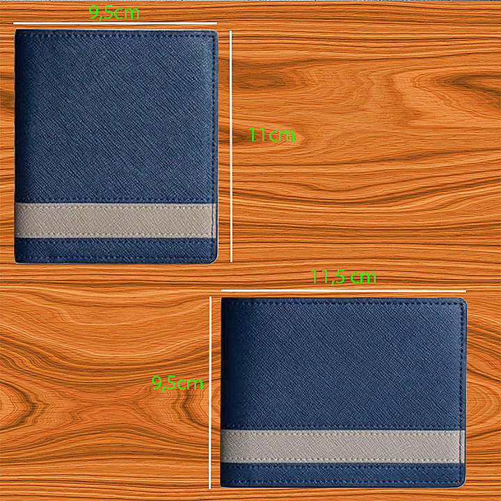 [ 3 NGÀY GIẢM SỐC - GIÁ HỦY DIỆT ] Ví nam da bò saffiano Mini commos kiểu dáng ngang  Sang Trọng - Đẳng Cấp . Bóp nam giá Xưởng gồm 2 ngăn lớn đựng tiền và nhiều ngăn phụ nhỏ để giấy tờ tiện lợi.