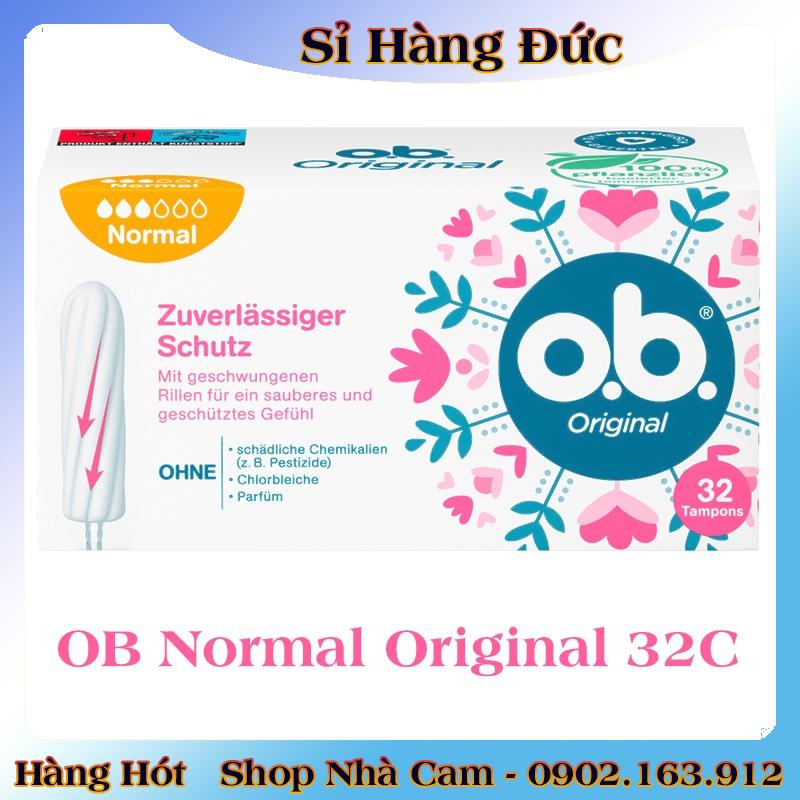 Băng vệ sinh tampon ob - hàng nội địa đức