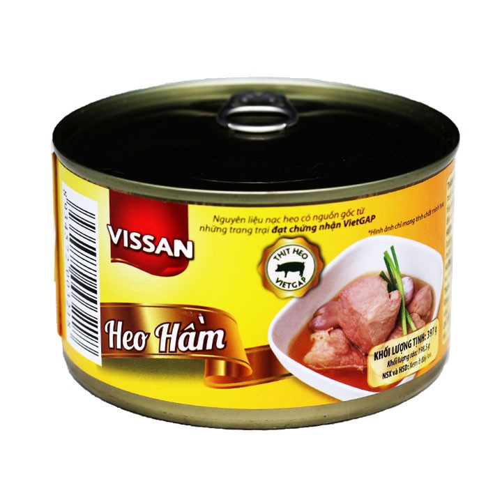 Heo hầm vissan hộp 397g date 2024