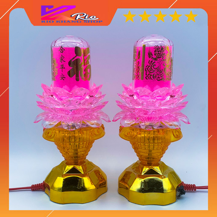 [XOAY-10] ĐÈN XOAY 2 CHẾ DỘ: XOAY VÀ ĐẢO CHIỀU, ĐỨNG YÊN, ĐÈN TỰ ĐỔI MÀU, TRANG TRÍ BÀN THỜ, ĐÈN THỜ HOA SEN PHẬT.