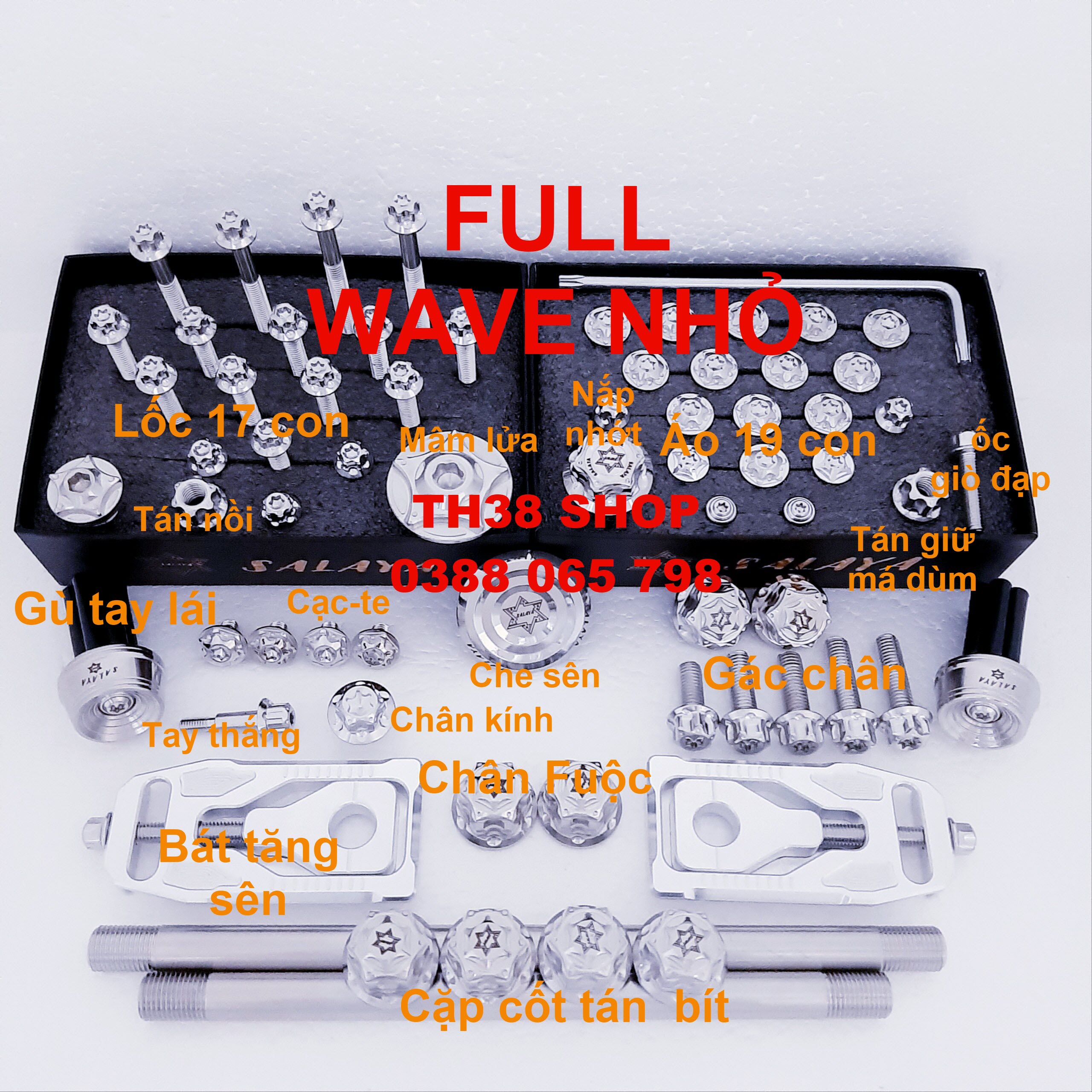 full ốc salaya wave nhỏ