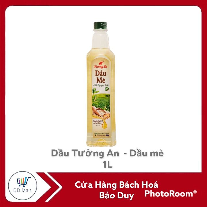 Dầu mè 100% nguyên chất Tường An chai 1 lít -00267