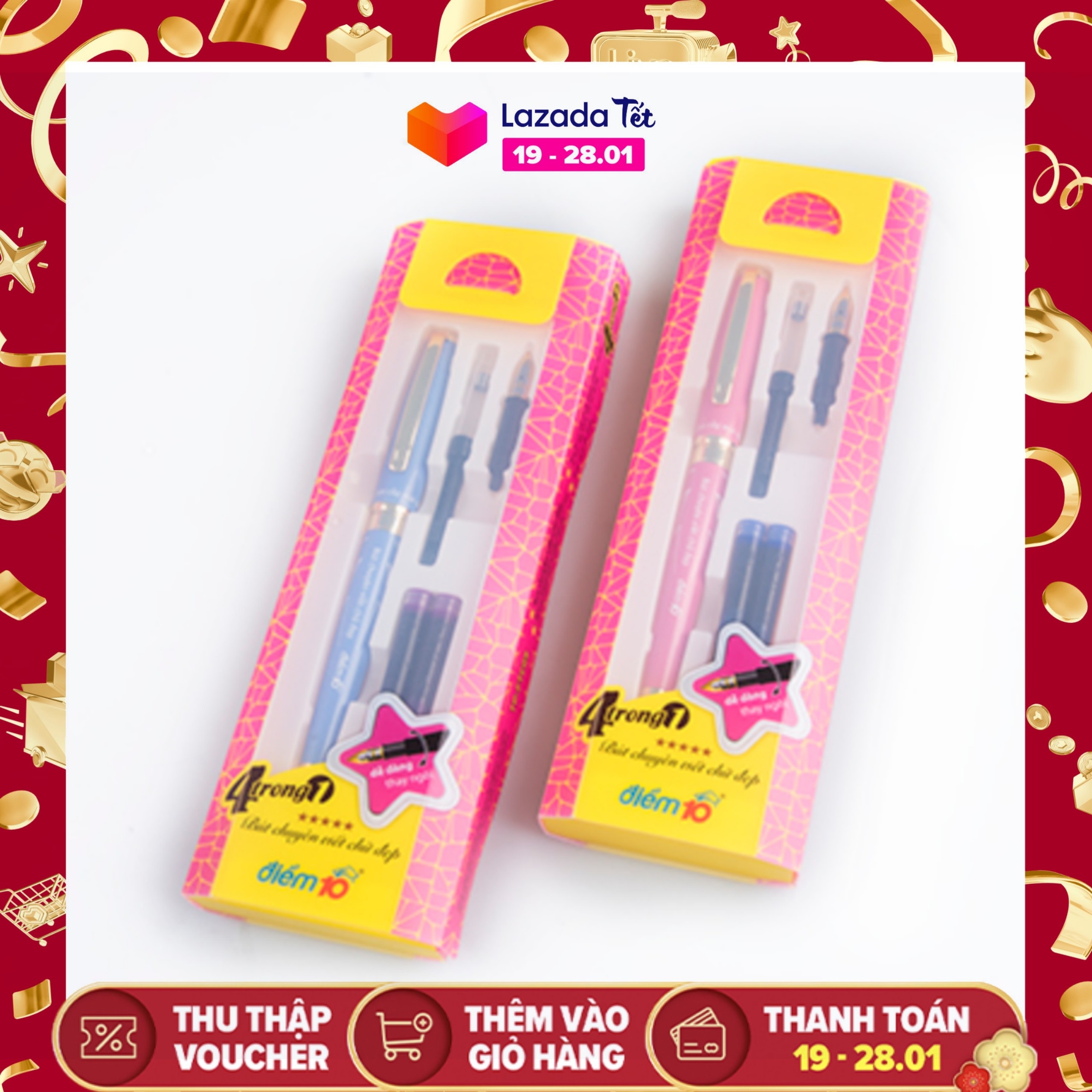 Bút máy điểm 10 tp-ftc09 chuyên luyện viết chữ đẹp với ngòi mài thủ công - bút máy ngòi mài sâu