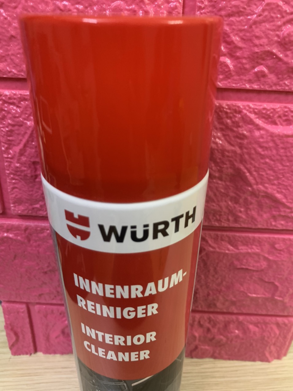[HCM]Chai xịt vệ sinh nội thất hoạt tính Wurth Interior Cleaner 500ml