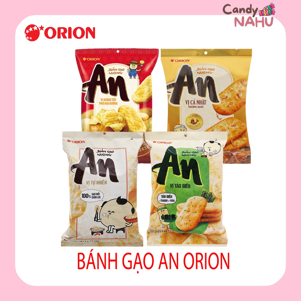 Bánh gạo An ORION nhiều vị