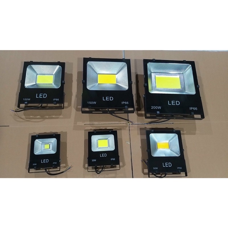 Đèn pha Led Cob đủ công suất bảo hành 1 năm