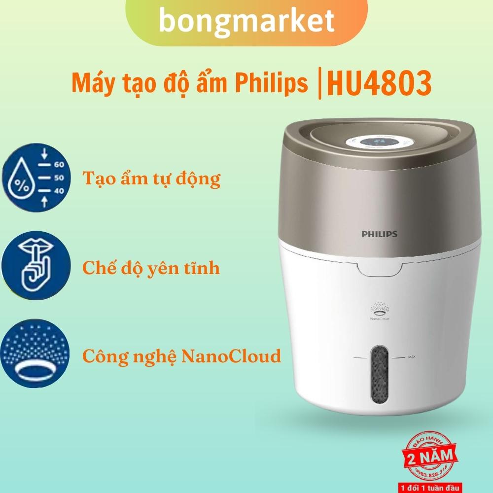 Máy tạo độ ẩm Philips công nghệ NanoCloud cao cấp HU4803/00