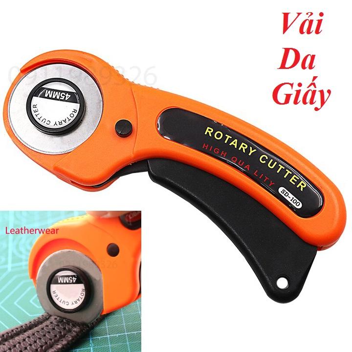 Dao tròn cắt vải da giấy 45mm