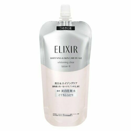 Nước hoa hồng trắng da, chống lão hóa Shiseido Elixir Whitening Clear Lotion III 150ml -