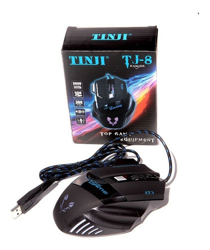 Chuột gamming GROWNTECH có dây TJ 8 cao cấp,  có đèn led, độ nhạy cao thích hợp cho việc chơi game,  giá rẻ, bảo hành 24 tháng