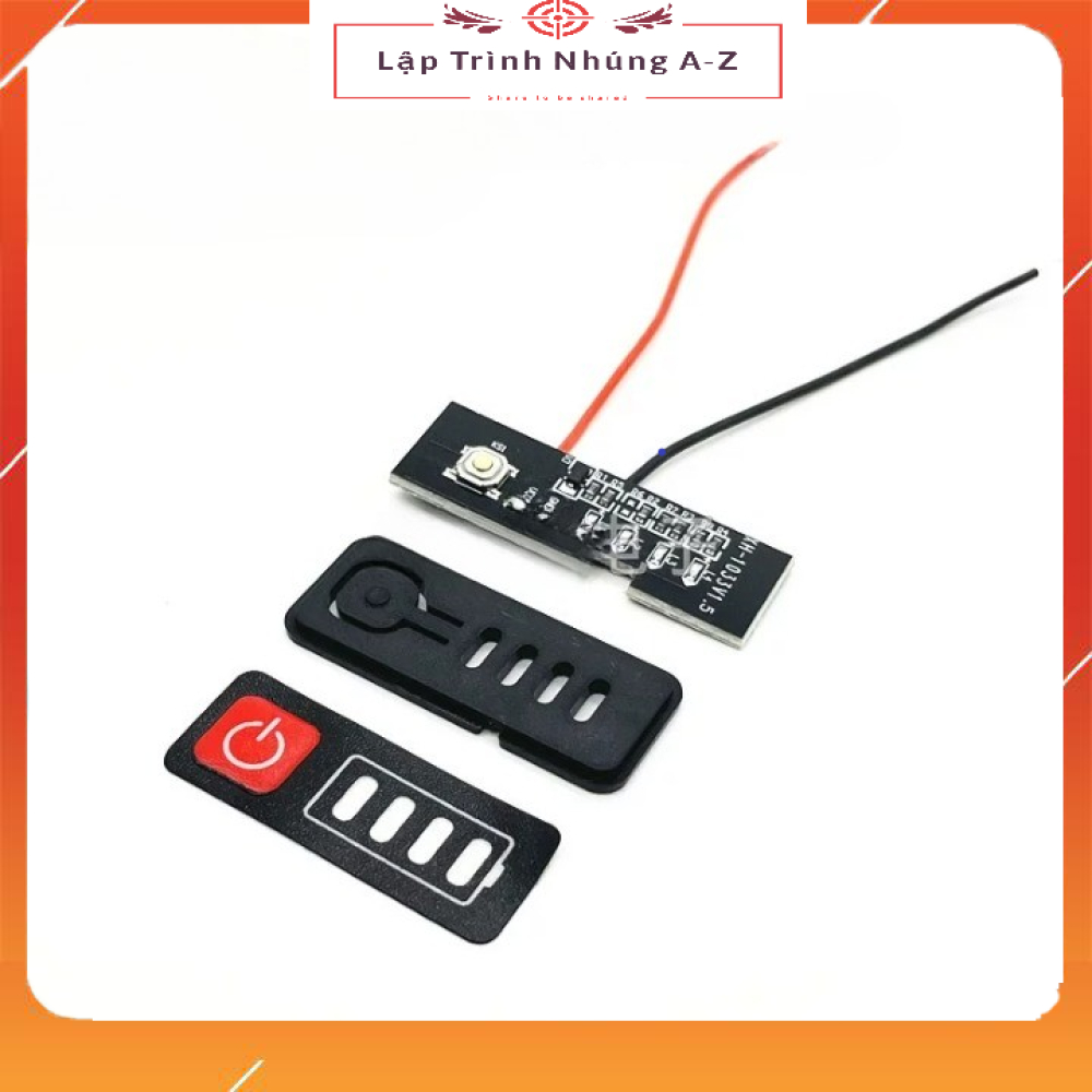 [Lập Trình Nhúng A-Z][G207] Đèn Báo Dung Lượng Pin Led Hiển Thị Pin Lithium 5S 18V 21V