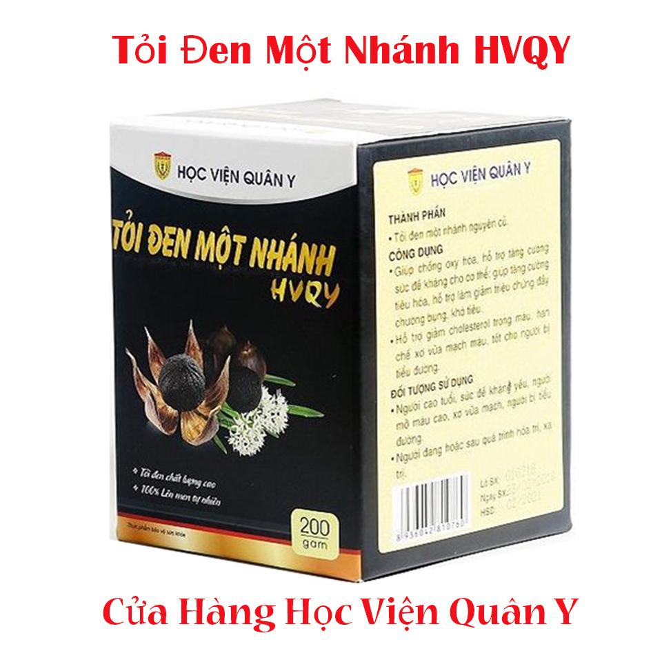 Tỏi đen một nhánh 200 gr (Tỏi cô đơn) Học Viện Quân Y