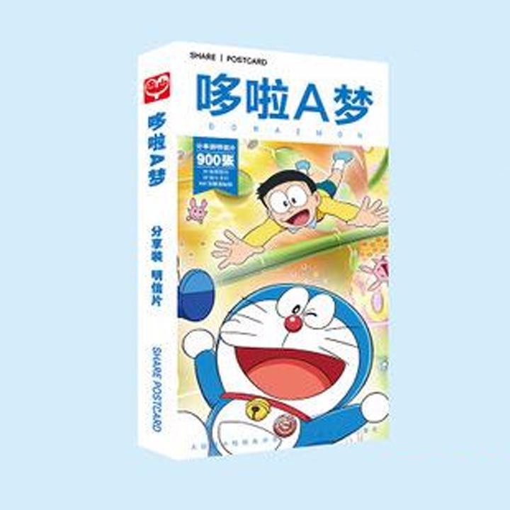Postcard Doraemon Đô rê mon