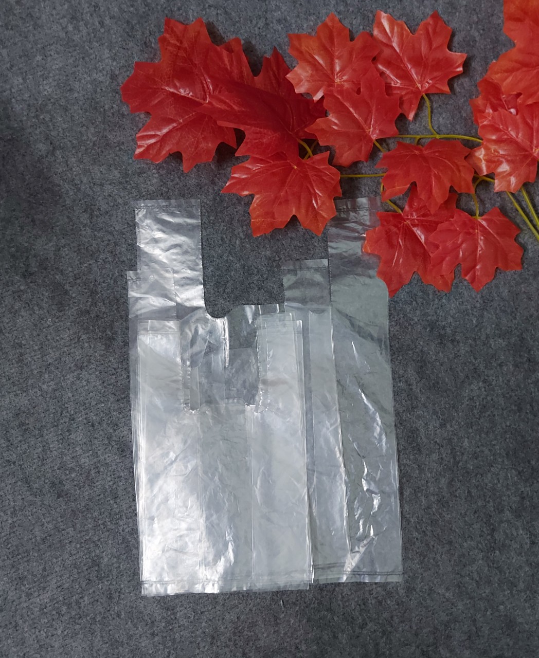 Set 1kg Túi Nilong PE bóng mỡ zin Trắng Dẻo-Mỏng-Đủ Size