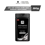 Dầu Gội Hương Nước Hoa Romano Gentleman 380g