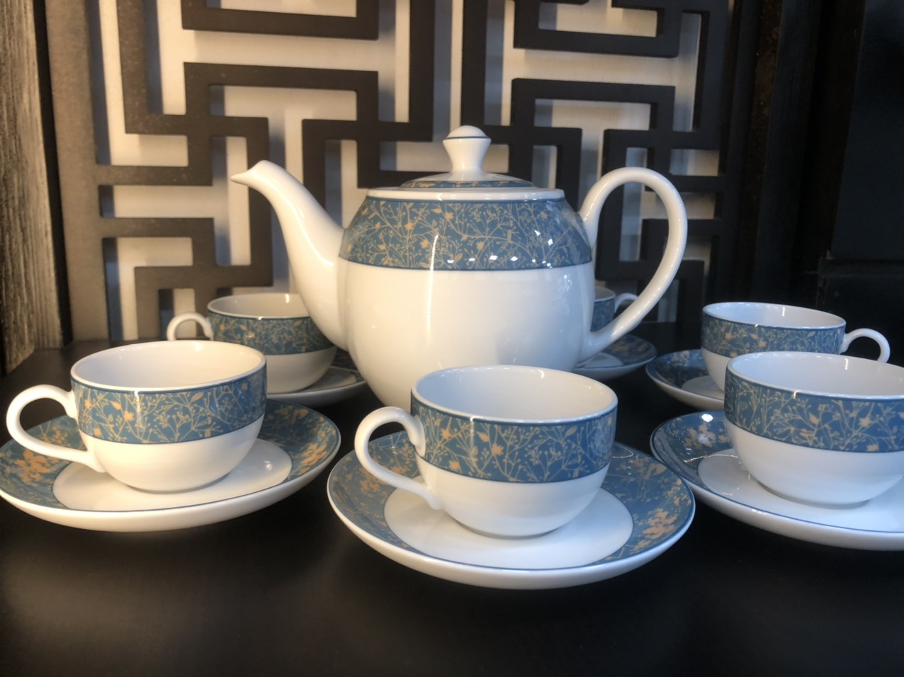 Bộ trà 0.8L Camelia Diệp Lục