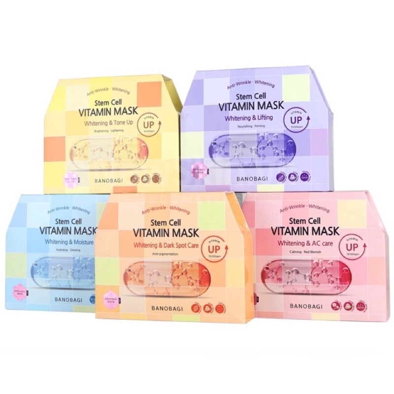 Mặt nạ Vitamin Banobagi Hàn Quốc DƯỡng Da
