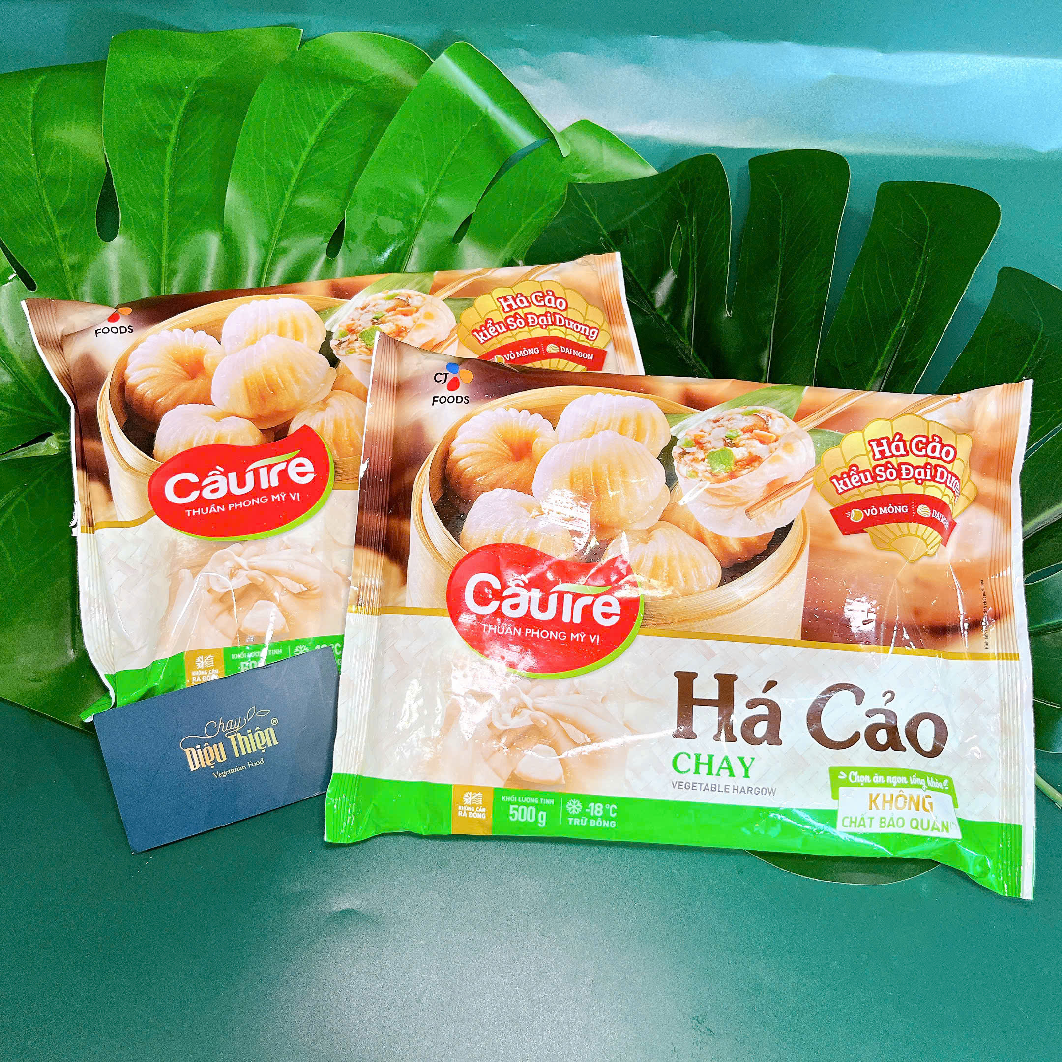 (shop có hỗ trợ đóng hàng) HÁ CẢO CHAY SIÊU NGON HỘP 500g- GIÁ TỐT