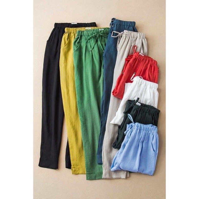 Quần b23 baggy đũi xước nhiều màu