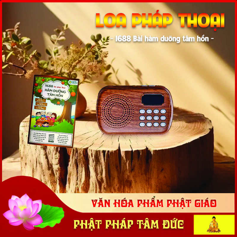Loa Pháp Thoại 1688 Bài Hàm Dưỡng Tâm Hồn mới nhất , Loa học tiếng anh - Âm thanh trong trẻo