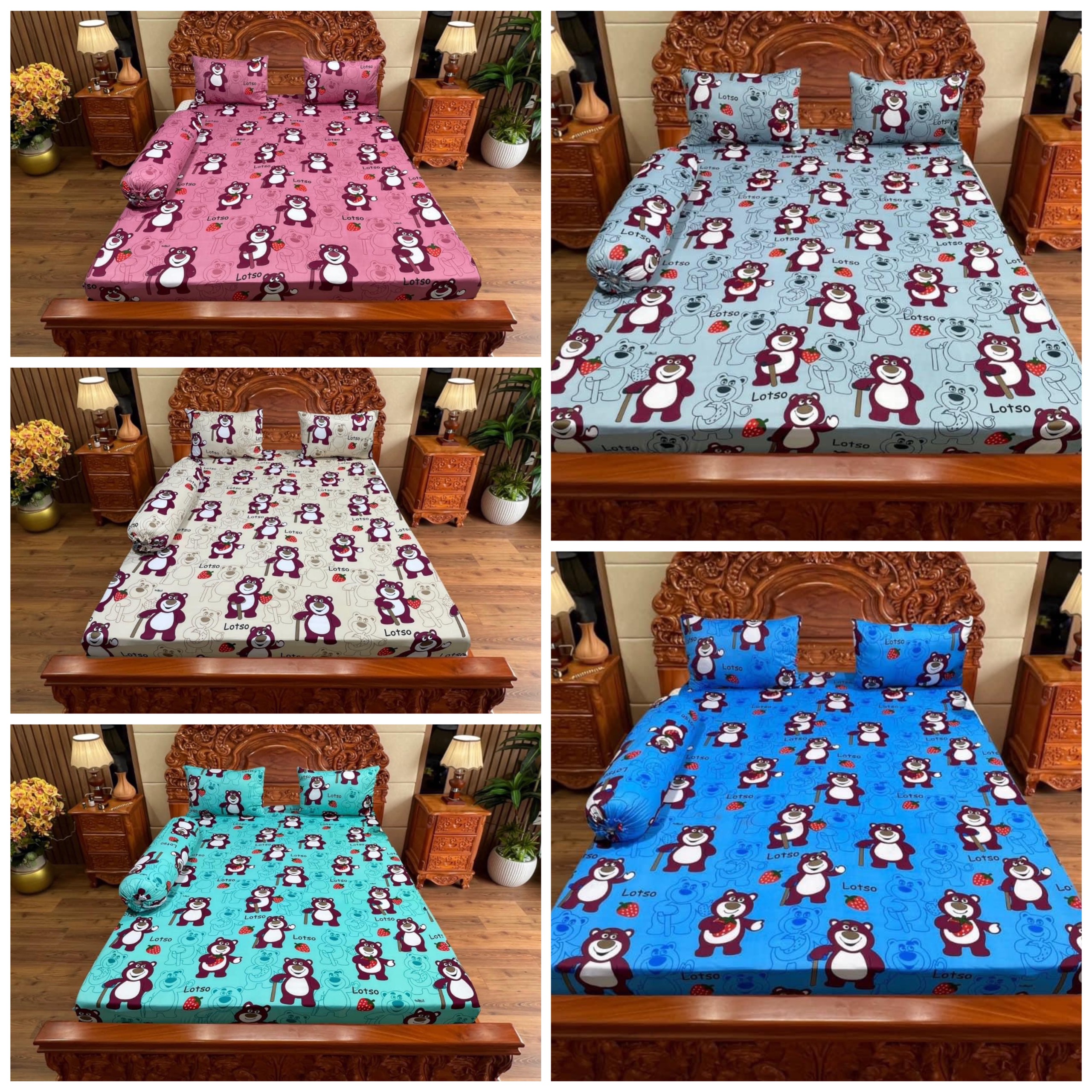 Bộ drap ga thun Hàn quốc mới chất đẹp