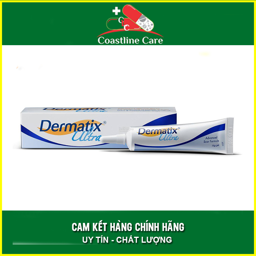[HCM]Dermatix Ultra Tuýp 15g - Gel hỗ trợ mờ sẹo - Coastlinecare Pharmacy