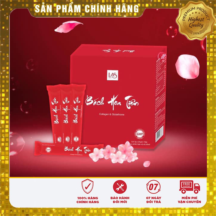 [Chính Hãng] bách hoa tiên Las beauty làm đẹp da