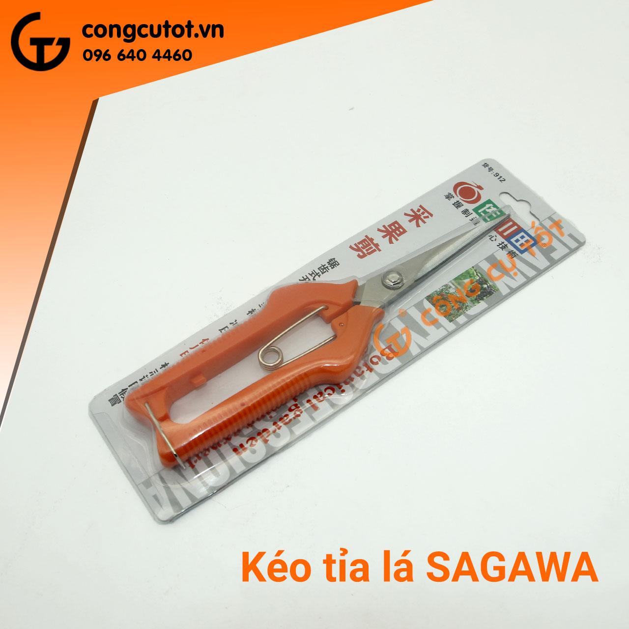 Kéo tỉa lá sagawa p-912