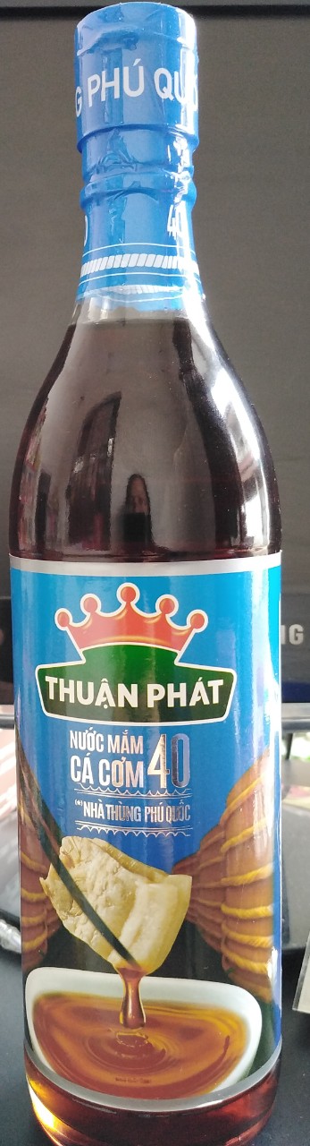 Nước mắm cá cơm thuận phát 40 độ 620ml