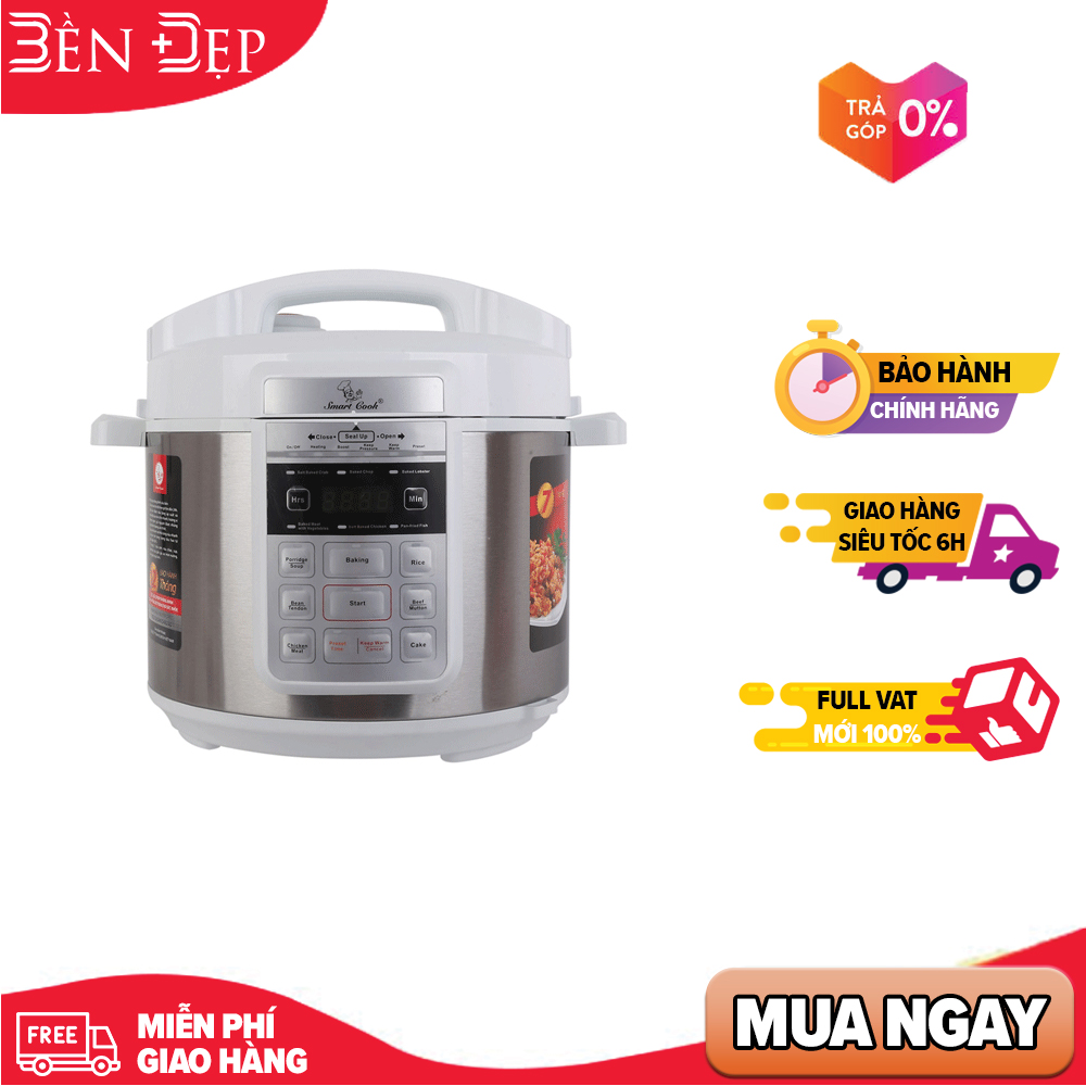 Nồi áp suất điện tử Elmich Smartcook 6990 5 Lít