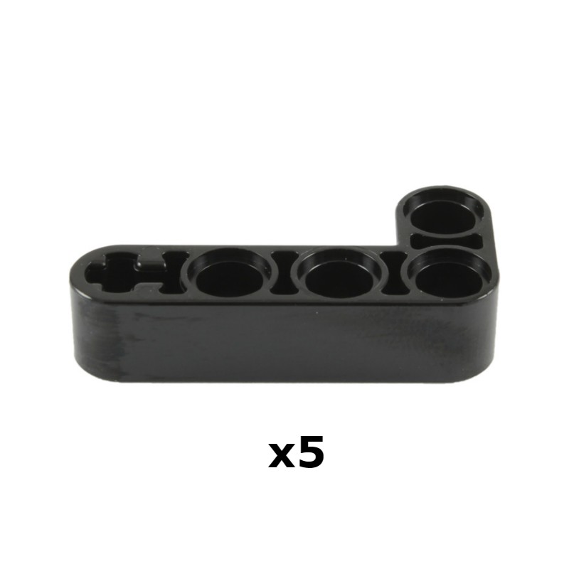 Combo 5 gạch technic 1x4 hình chữ l no.680 - phụ kiện đồ chơi lắp ráp tương thích 32140