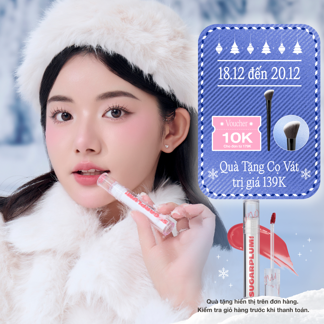 Son Tint Nước Mịn Lì Thuần Chay SUGARPLUM MistyNow Blurring Tint (3.8g)