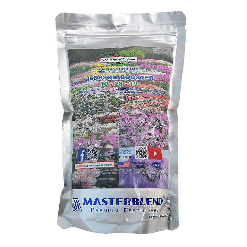 Phân bón Mỹ Masterblend 10-28-19 dùng hỗ trợ ra hoa