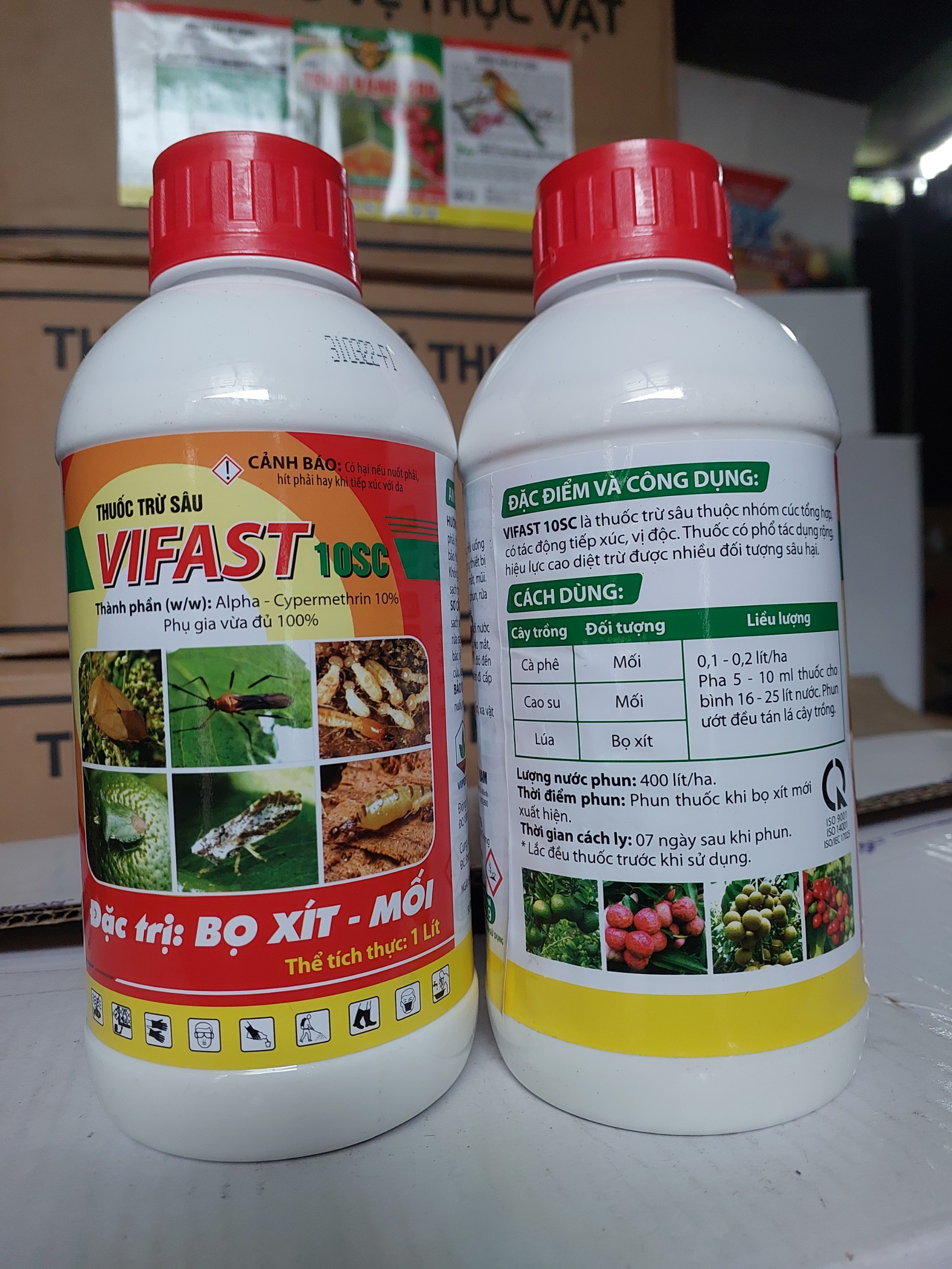 Thuốc trừ sâu vifast 10sc 1000ml