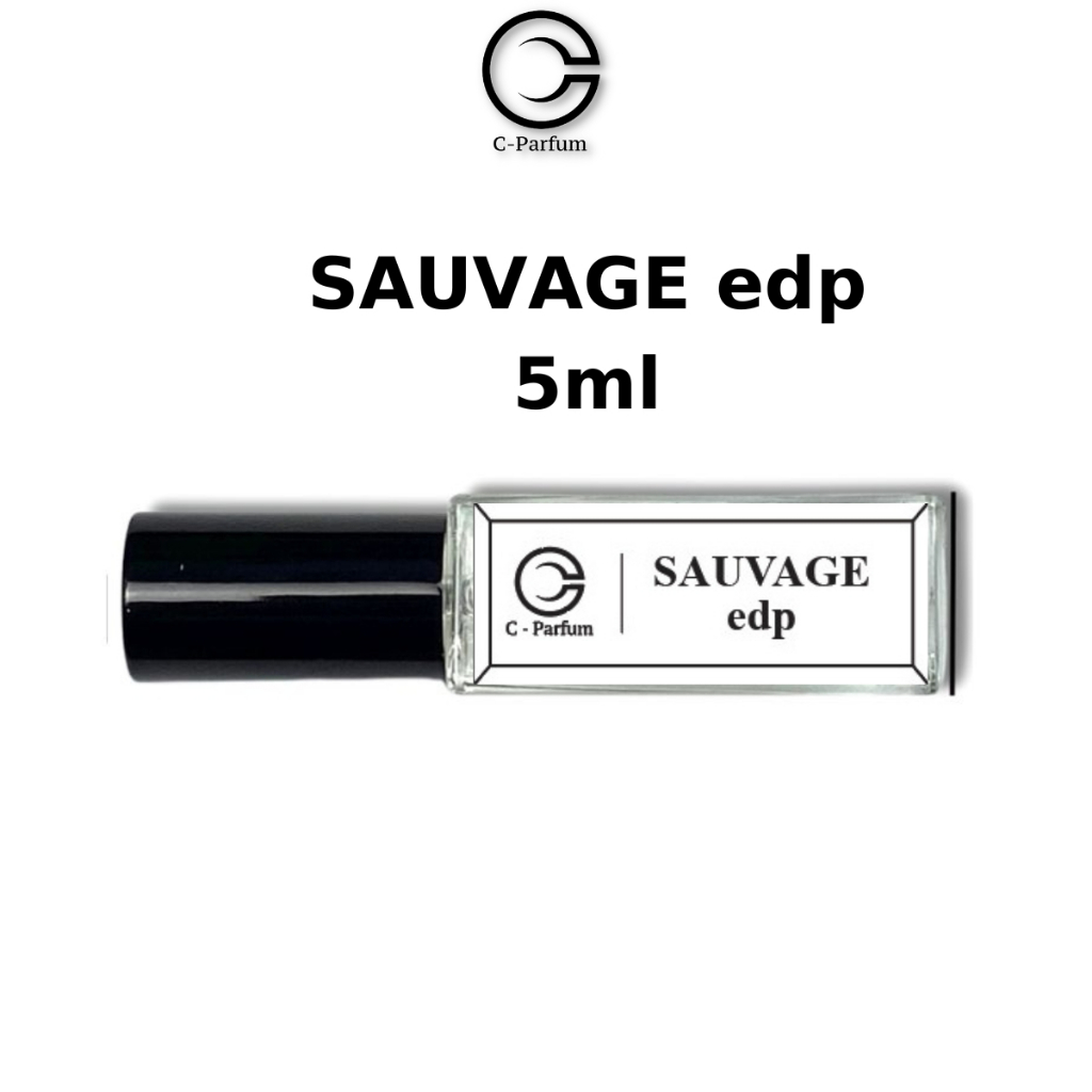Nước Hoa mini Nam Sauvage edp vial 5ml chính hãng C Parfum thơm lâu hương