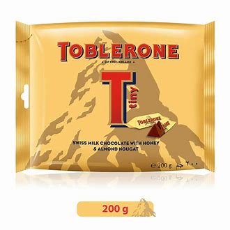Toblerone Socola viên Tiny gói vàng Switzerland 200g