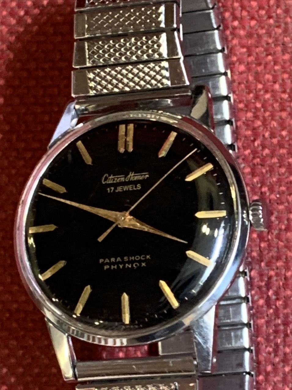 CITIZEN HONEY 17 JEWELS ふさがっ PARASHOCK