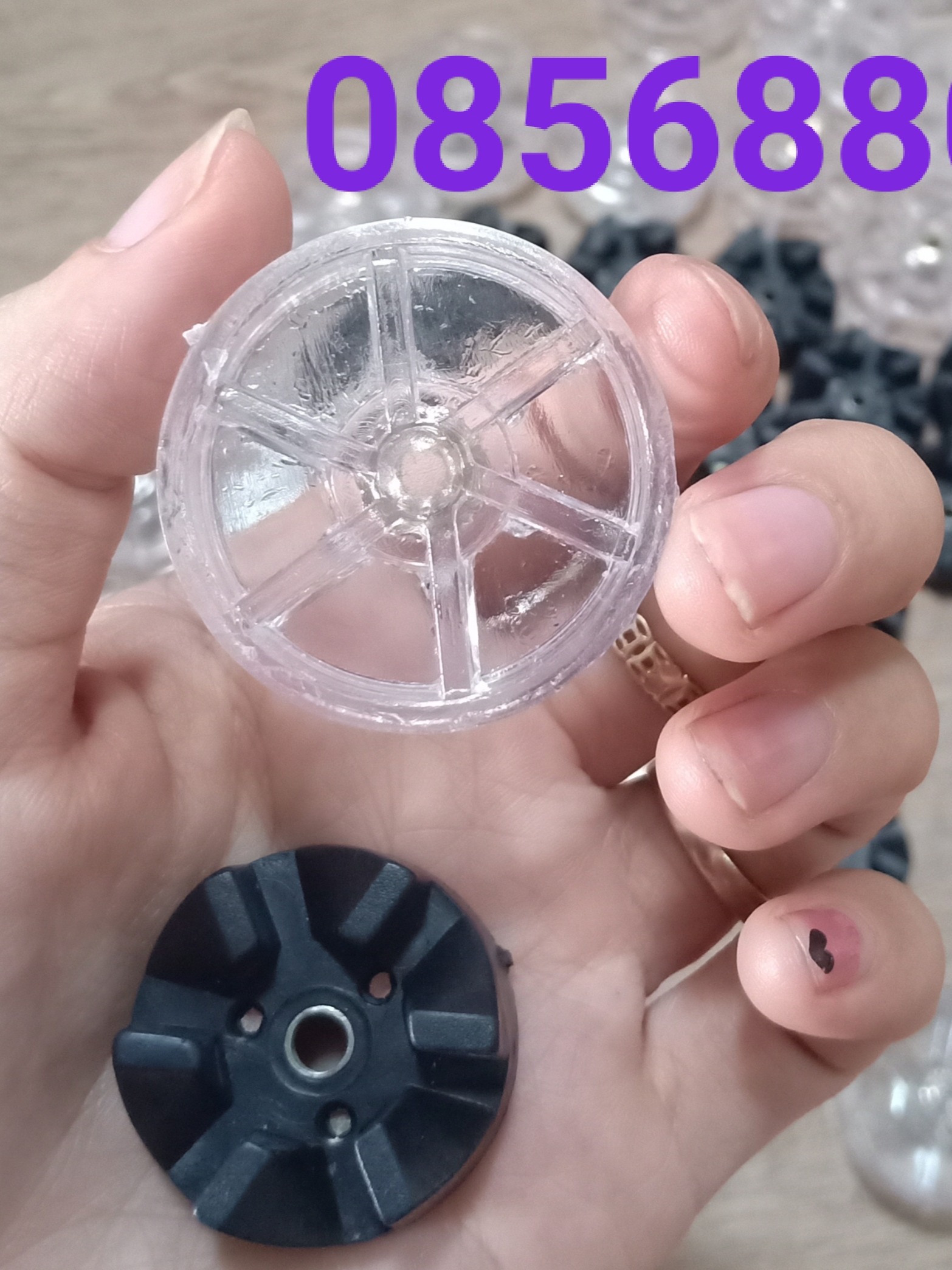 Phụ kiện máy xay magic , bluestone vấu 6 chấu