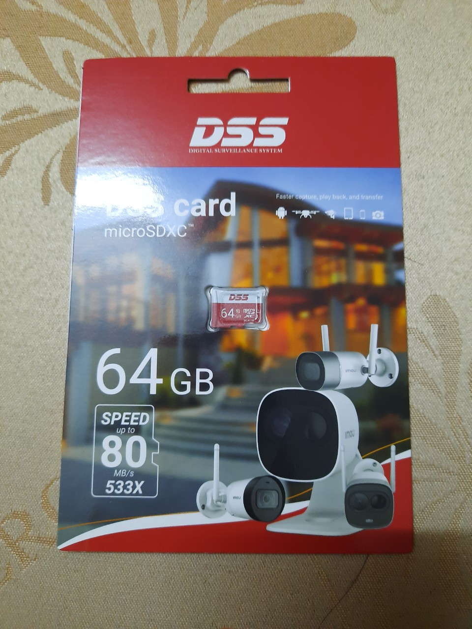 Thẻ nhớ micro SD DSS 64GB chuyên camera (bảo hành 36T)
