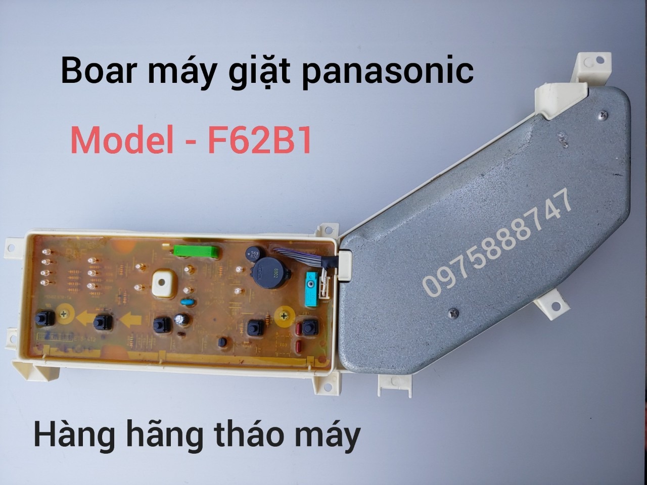 Bo máy giặt Panasonic lồng đứng . NA -F62B1( Hãng tháo máy  )