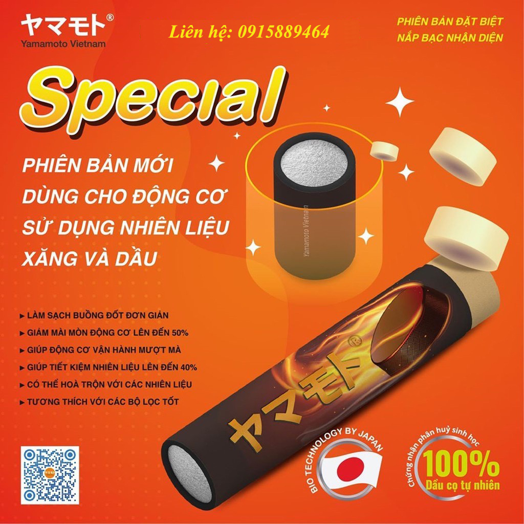 Viên nén tiết kiệm xăng/dầu Yamamoto Deluxe