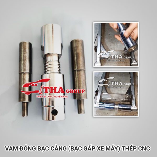 Vam đóng bạc càng.thép cnc