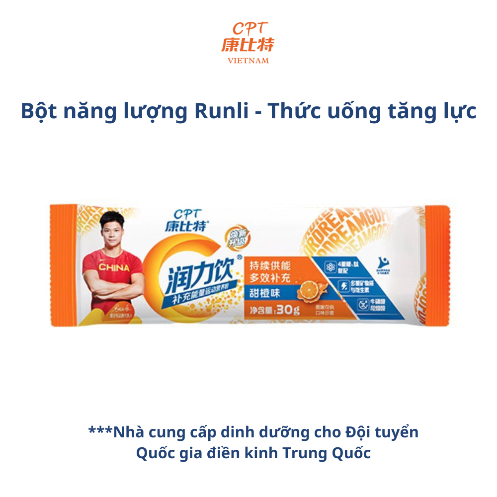 Bột năng lượng Runli Gói nhỏ 30g - Cpt Nutrition