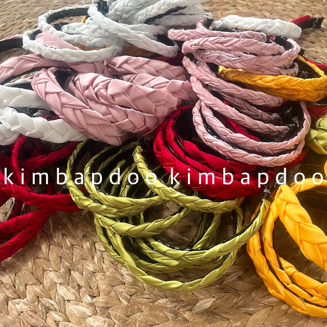 Băng đô cài tóc, bờm cài tóc, mấn cài tóc áo dài, bà ba, yếm cho bé gái by kimbapdoo