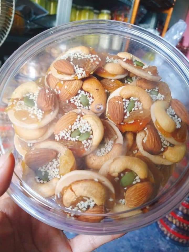 Bánh Đồng tiền mix hạt