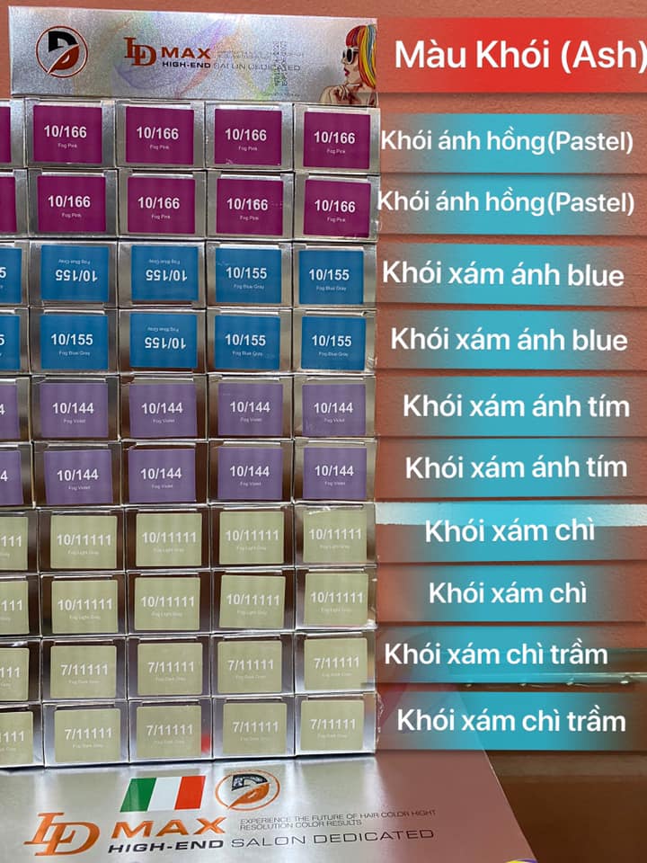 Giá salon màu nhuộm thời trang ld max - không kèm oxy