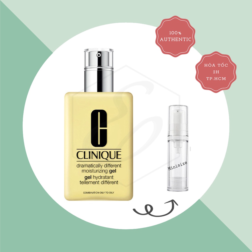 Gel Dưỡng Ẩm Dành Cho Da Dầu Clinique Dramatically Different Moisturizing Gel - 125ml